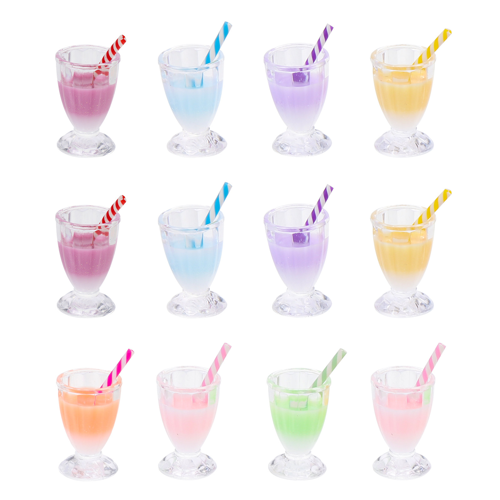 Resin Crafts Diy - 12 dijes de resina con forma