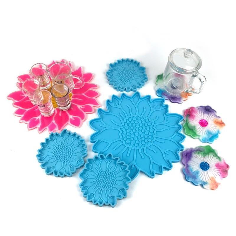 Serving Tray Mold - 5 piezas para bandeja flores molde