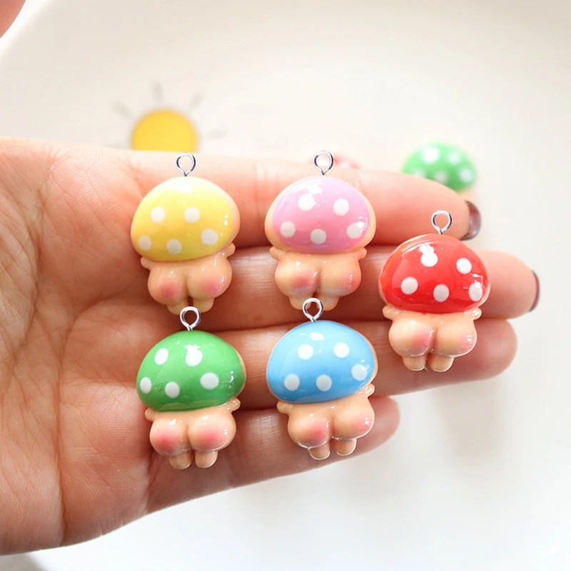 10 piezas de dijes de resina b - Resin Crafts Diy reseña y precio