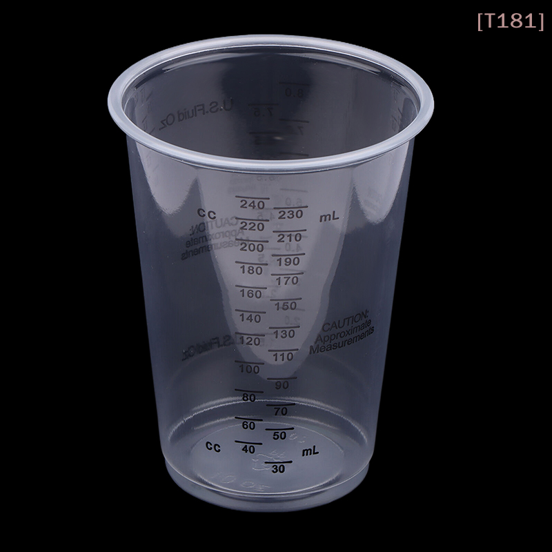 10 Vasos Medidores Desechables - Mixing Cup Silicone reseña y precio