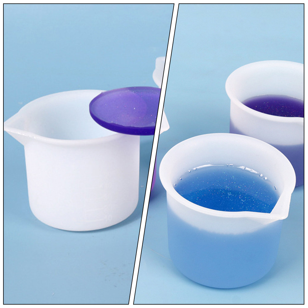8 tazas medidoras de silicona  - Mixing Cup Silicone reseña y precio