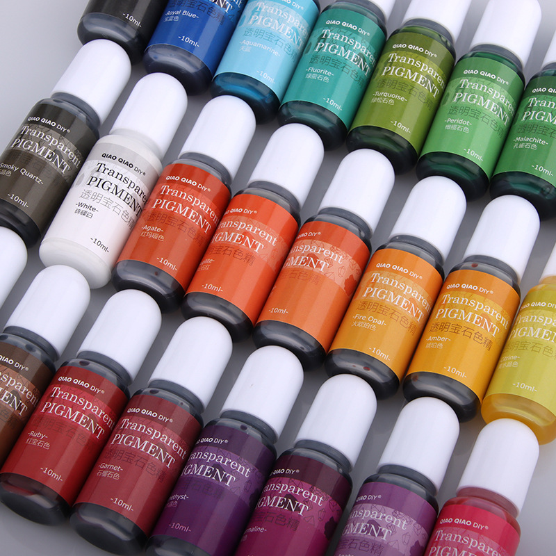 Pigmento de resina, piedras pr - Resin Pigment Set reseña y precio