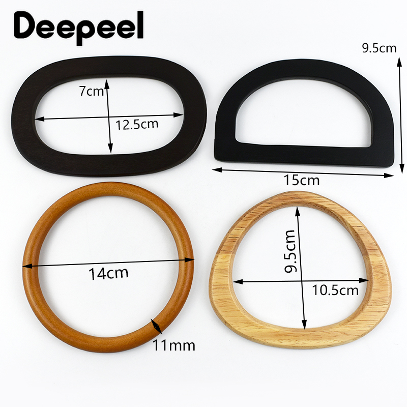 Deepeel-mango de bolso de made - Wood Ring Blank reseña y precio