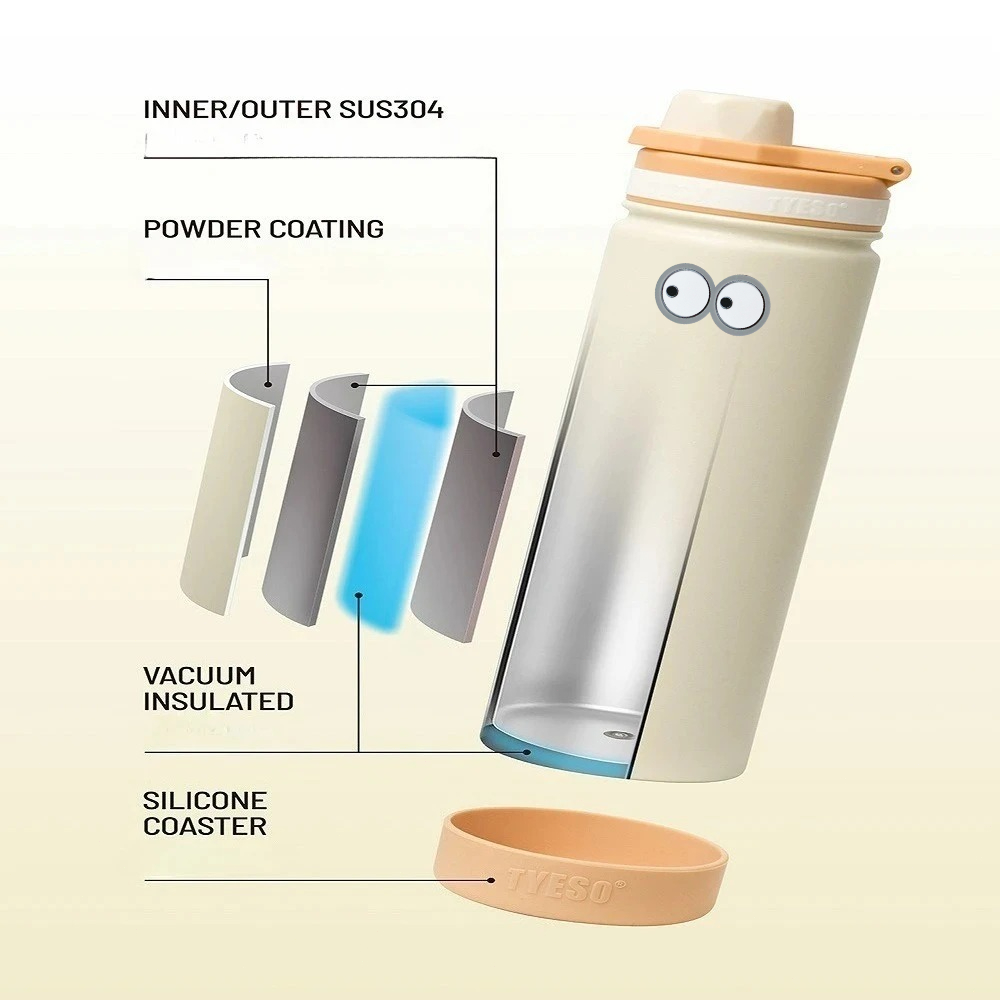 Botella Deportiva TYESO de 420 - Vacuum Chamber Small reseña y precio